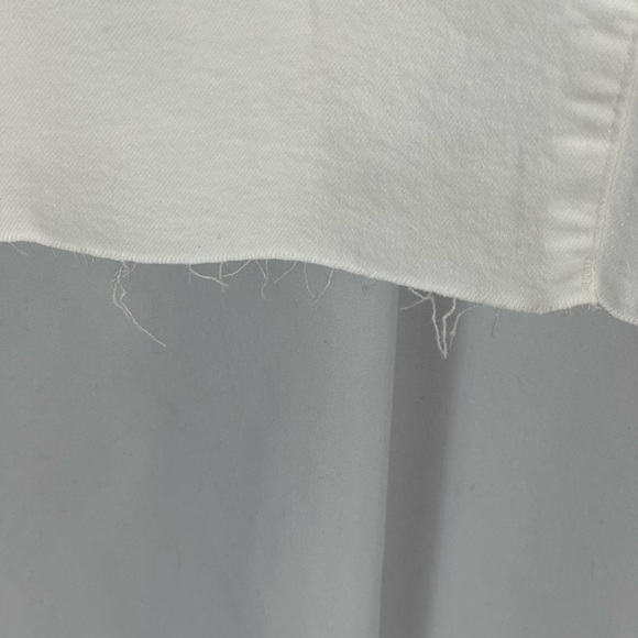 INC Denim High Rise Straight Leg Jeans - White - size 14W - Picture 3 of 12